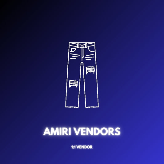 AMIRI VENDORS