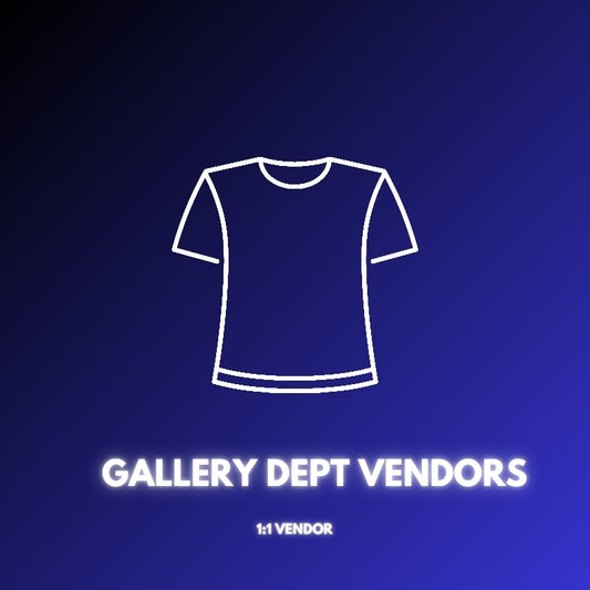 GALLERYY DEPT VENDORS